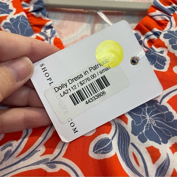 New! LaRoque Dolly Dress in Patriotic - Picture 7 of 8